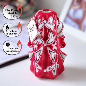 Art Blaze candle "Purple Angel", 13 cm