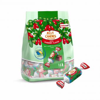 Pralinen Mix „Frucht & Fondant“ – 6 Sorten Schokoladen- und Geleekonfekt (6x210g)