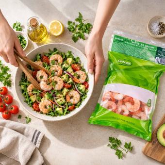 Seacon Garnelen 26/30 – saftige Whiteleg Shrimps, gekocht & geschält (TK, 800 g)