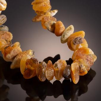 AmberProfi Armband aus unbehandeltem natürlichen Erdbernstein "Tinks"