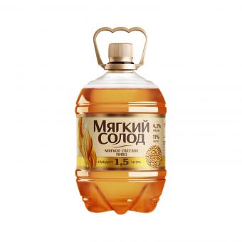 Trehsosensky Bier Weichmalz Plato 11°, 4.2% vol. (0.45l / 1.5l, Pfand inkl.)