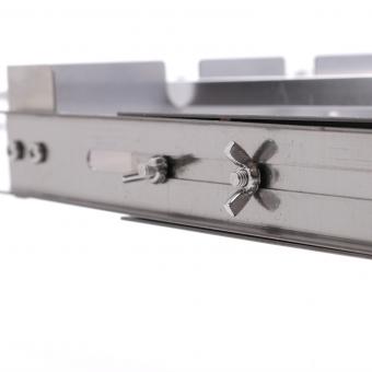 SANIN Grillaufsatz für 9 Spieße mit Elektromotor und Grillfön