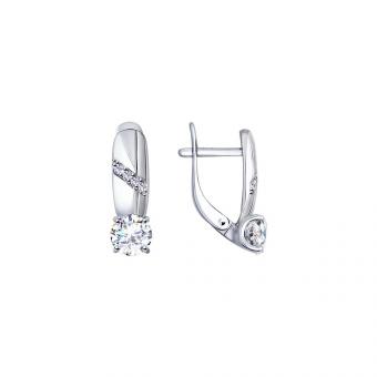SET Ladies ring + earrings + pendant in 925 silver with Swarovski cubic zirconia | Kaufbei Jewelry