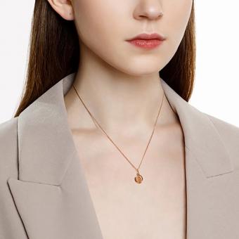 Sokolov Anhänger Ikone aus 585 Rotgold mit Emaille