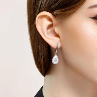 Sokolov earrings in 925 silver with zirconia and ceramic