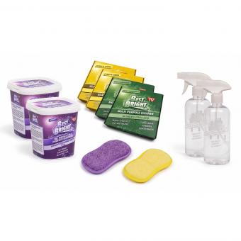 Schick & Glanz Reinigungssystem mit Tabs, Paste und Sprühmopp im XL-Komplettset