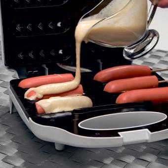 B-Ware Hot Dog Maker, Hot Dog Waffelseisen mit 750 Watt