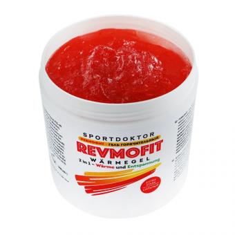 RevmoFit Wärmegel 3-er Set gegen Schmerzen mit GRATIS Rücken-Massagerollband