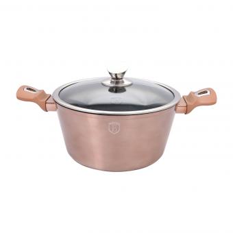 Berlinger Haus Kochgeschirr in rosegold, 15-teiliges Set aus Edelstahl