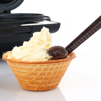 Вафельница электрическая для приготовления вафельных стаканчиков и тарталеток