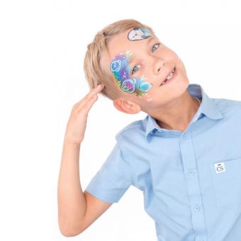 SPLASH Professionelles Kinderschmink-Set "Klassik + Perlmutt" 12 Farben, 51 g