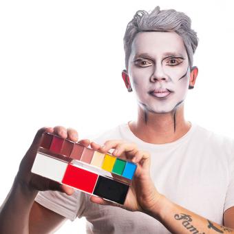 SPLASH Professionelles Theater-Make-up 12 Farben Nr. 2, 120 g