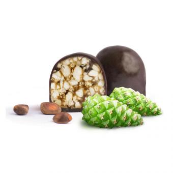 Кедровая комета ассорти - клюква, земляника, шишка, классическая, 120 г