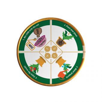 ZION Ionisches Substrat für den Blumenanbau, 700 g