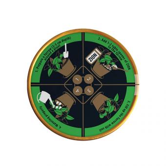 ZION COSMO Ionisches Substrat für den Anbau von Zimmerpflanzen, 700 g