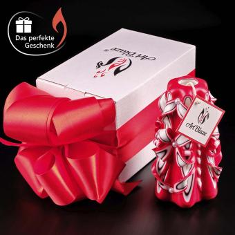 Art Blaze candle "Purple Angel", 13 cm