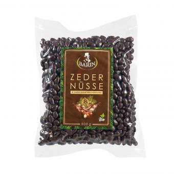 BARIN Set: Zedernüsse Premium 4x 500 g + 1x Zedernüsse „Edelbitter“ 500g GRATIS