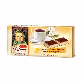 Set "Alyonka" - Sweet moments of pleasure with cherry, crème brûlée &amp; wafer cake (650g)