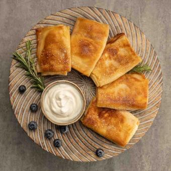 BARIN pancake set 2+2 with meat and quark filling, deep-frozen (4 х 520g)