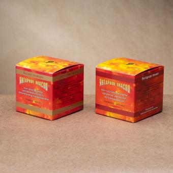 Natürliches weißes Massage-Bernsteinöl 50 g