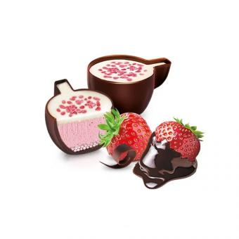 Стильные Штучки Конфеты шоколадные Клубничный Мусс, 104г