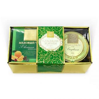 Peroni Honey Soufflé Set Compliment No. 3 "Ginger/Lemon" 250g + Pine Tea 45g