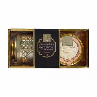 Peroni Honig-Soufflé Set "Goldene Teestunde" Mango-Passionsfrucht 250g + Masalatee 70g