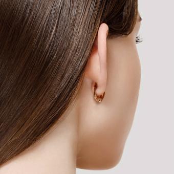 Золотые серьги 585 пробы 