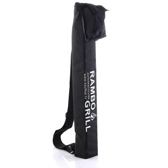 RAMBO Grillaufsatz 3.0 mit Geschwindigkeitsregulierung + Powerbank + 12 Spieße