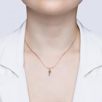 Sokolov Anhänger Schlüssel aus 585 Rotgold