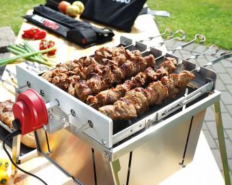 B-WARE Rambo Grill TOGO SET: tragbarer und kompakter Grill TOGO