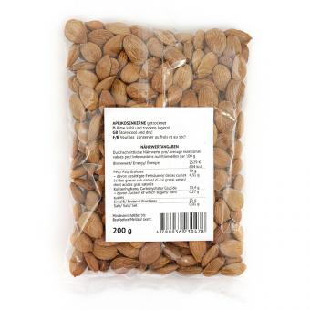 Aprikosenkerne süß, getrocknet, 200 g