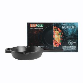 BriZoll fire pan made of high quality cast iron