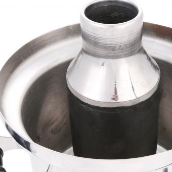 B-Ware Samowar, Edelstahl 1,2 mm, mit Schornstein, 5 L