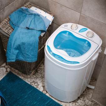 B-WARE Mini-Waschmaschine zum Reisen und Camping 3 kg. Kapazität