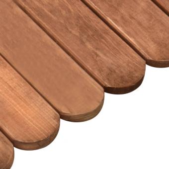 Holz Imprägniert Beeteinfassung 120cm Rollboarder Rasenkante Grün/Braun