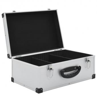 CD Koffer Aluminium ABS Case Box Alukoffer Schlüssel