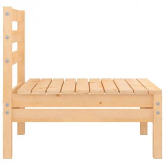 Садовая мебель из массива сосны из 4 частей Лаунж-диван