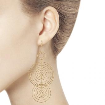 Ohrringe vergoldet in 925 Silber | Kaufbei Schmuck