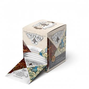 Teeparty-Set: Holzkohle-Samowar (inkl. Schornstein) mit Teekanne inkl. Teeset+Süßgebäck