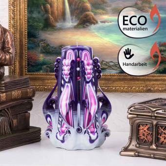 Art Blaze candle "Purple sunset", 13 cm