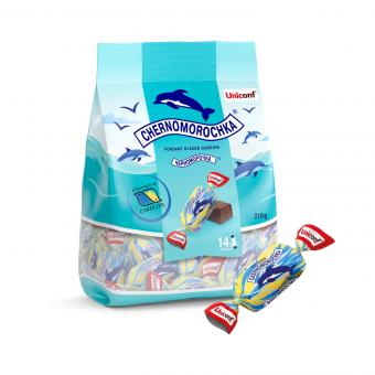 Pralinen Mix „Frucht & Fondant“ – 6 Sorten Schokoladen- und Geleekonfekt (6x210g)