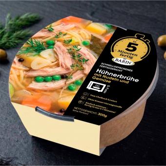 BARIN in 5 Minuten fertig Hühnerbrühe mit Nudeln, 300 g