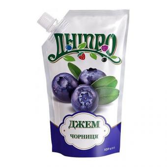 Dnipro Brotaufstrich-SET: Moosbeere, Erdbeere, Heidelbeere & Kirsche (Netto 4x250g)