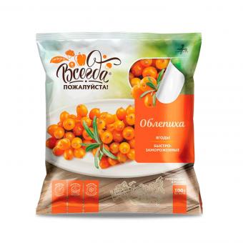 Berry mix set "Tart wild berries" - sea buckthorn, cranberry, cranberry &amp; redcurrant (4x300g)