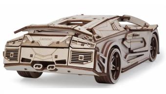 Lemmo 3D-Modell Bausatz Holz-Sportwagen "SKAT"