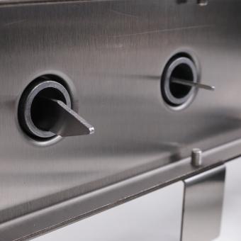 SANIN Grillaufsatz für 9 Spieße mit Elektromotor und Grillfön