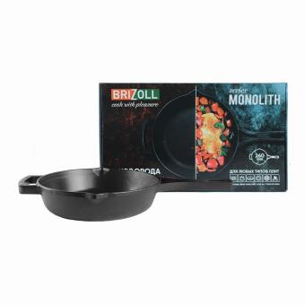 BriZoll fire pan made of high quality cast iron