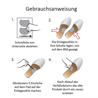 AROMA SEMENTI Schuhpads-Set: beige, duftende Schuheinlagen mit verschiedenen Aromen