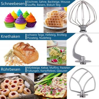 B-Ware Küchenmaschine 3 in 1 in schwarz